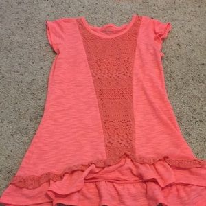 Girls pink shirt
